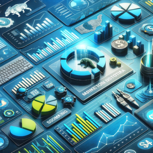 Graphs and charts depicting marketing analytics and insights for Florida's digital landscape.